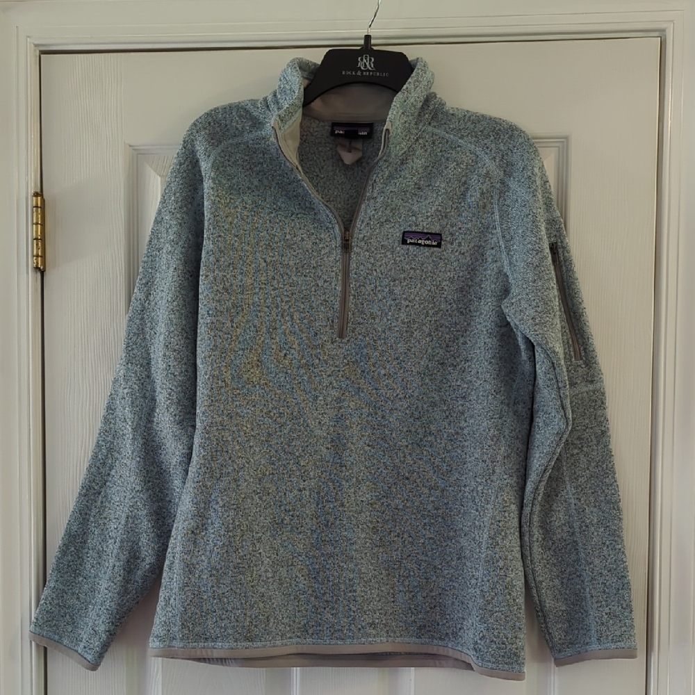 Patagonia Heathered Blue Better Sweater